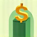Icon representing high commission rates